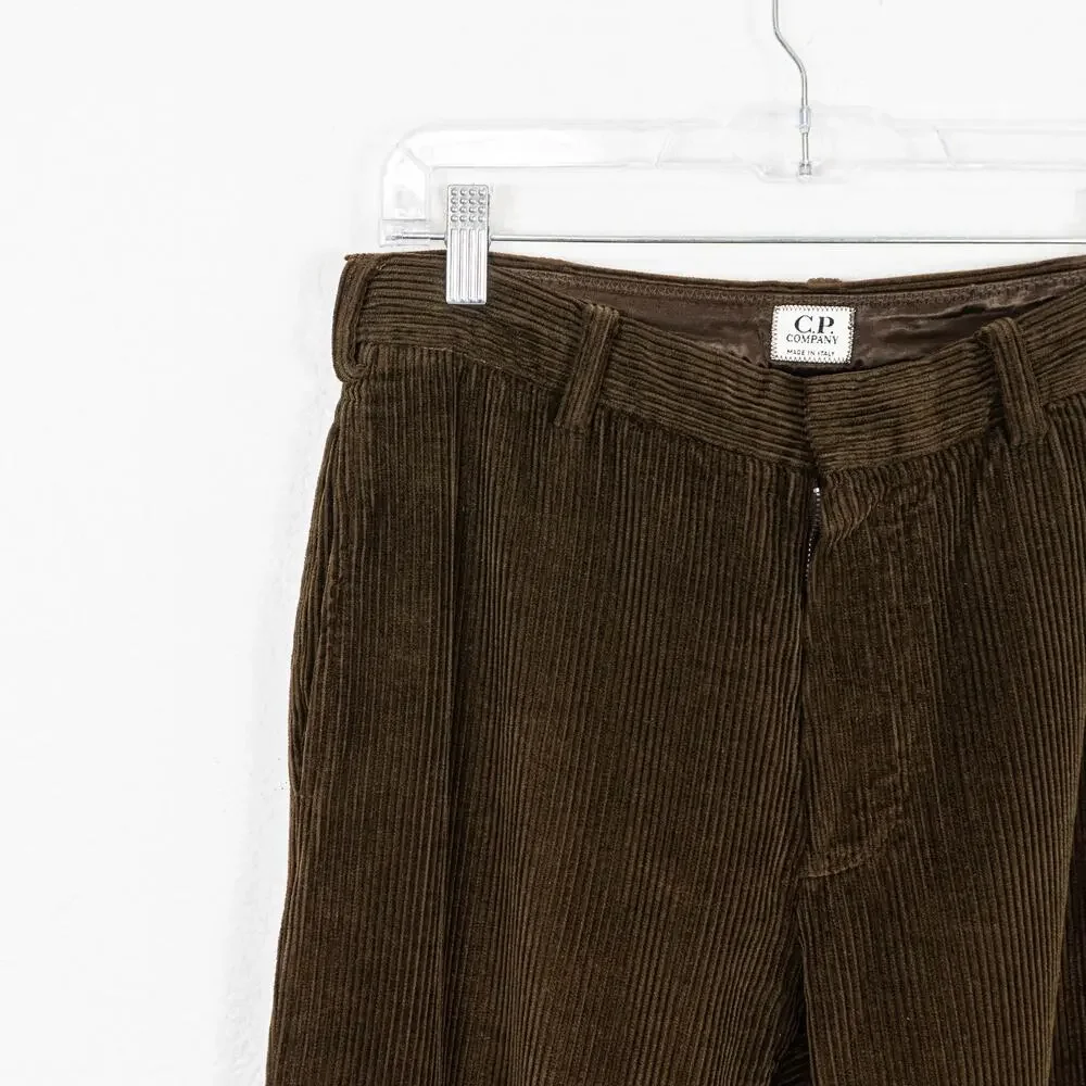 CP Company Men's Corduroy Trousers pant Straight Leg size 46